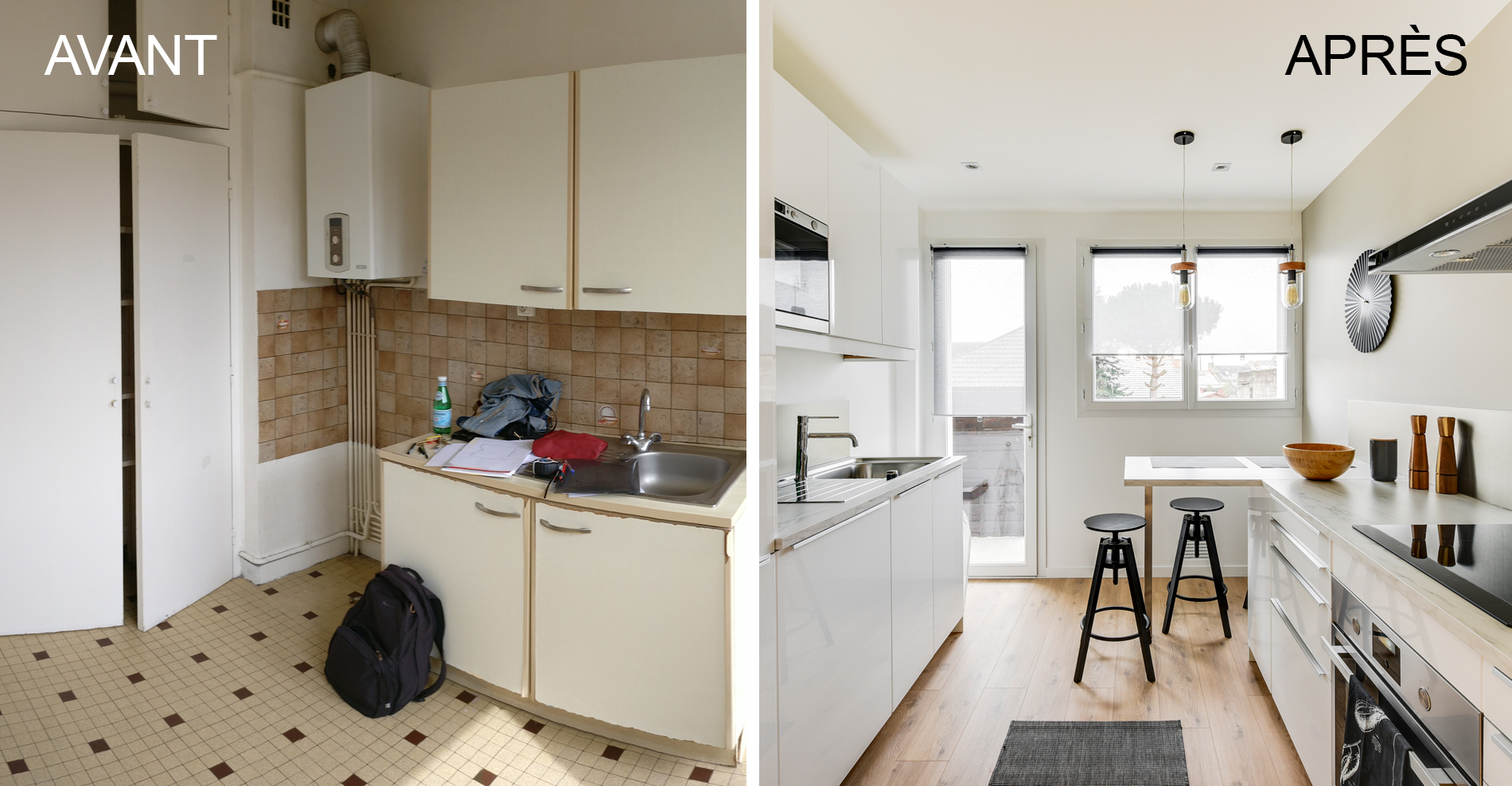 rénovation appartement avant après