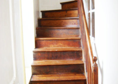 Renovation escalier