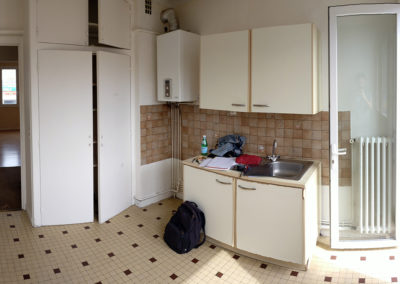 Rénovation et agencement d'un appartement -Avant / Cuisine